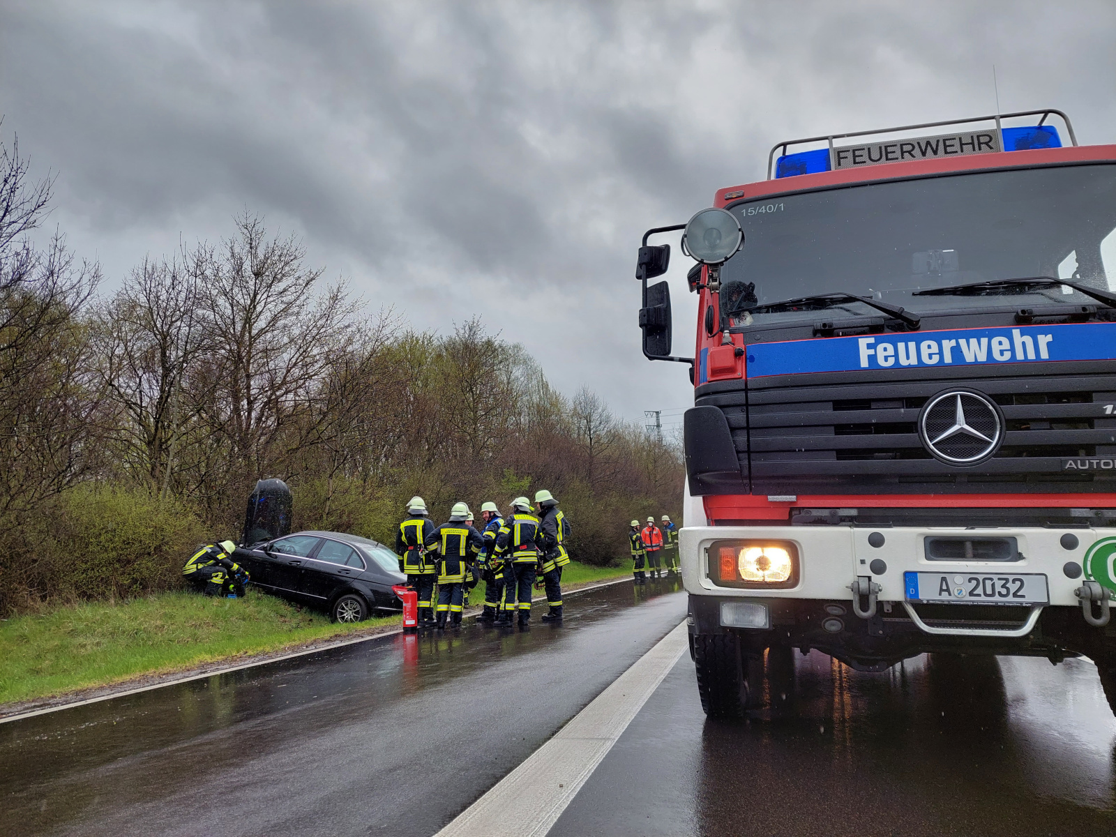 Verkehrsunfall THL