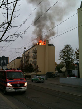 Dachstuhlbrand