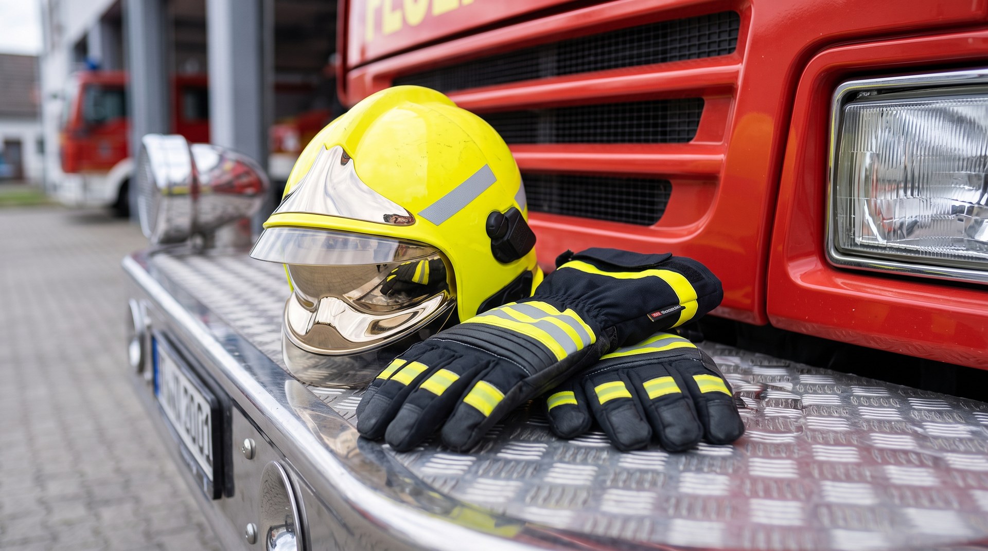 Feuerwehrausrüstung und Tradition